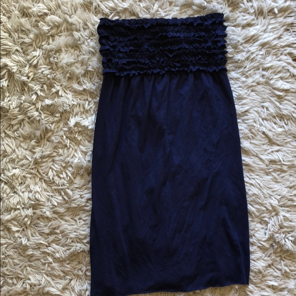 Strapless dress